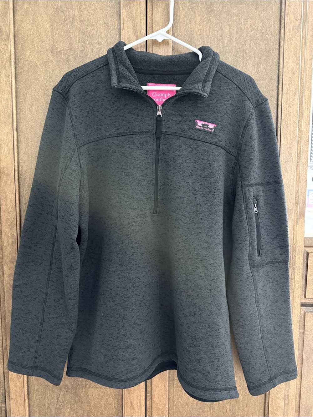Simply Southern Quarter-Zip Fleece Pullover